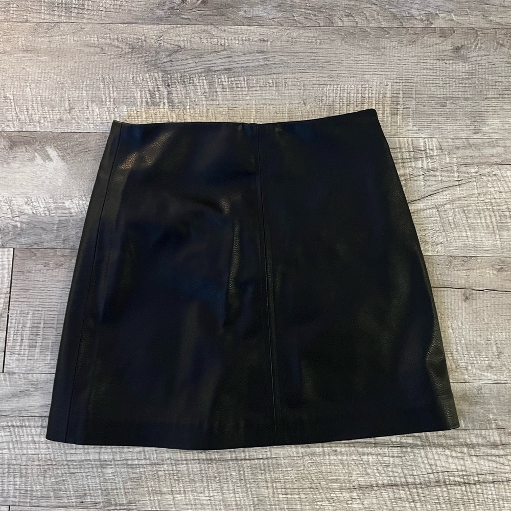 Hm leather skirt